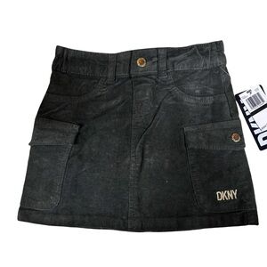 DKNY Girls Black Mini Skirt